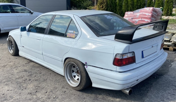 ❤️Spoiler Cap 4 Pezzi per BMW Serie 3 E36 Berlina (1990–2000)❤️
