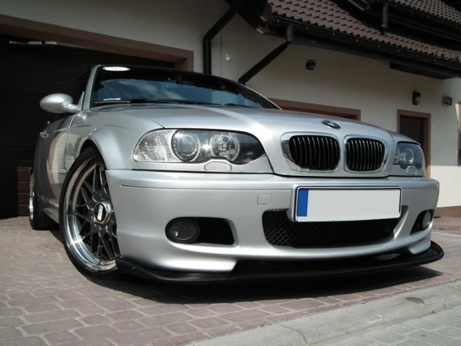 🔥SPOILER / DIFFUSORE ANTERIORE ADATTO PER BMW E46 M PACK🔥