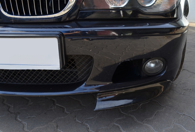 ❤️Splitter Lamelle Anteriori Compatibili con BMW E46 M-Pack Ver. 1❤️