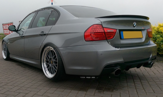 đ„SPOILER / DIFFUSORE PARAURTI POSTERIORE BMW E90 / E91 M PACKAGEđ„