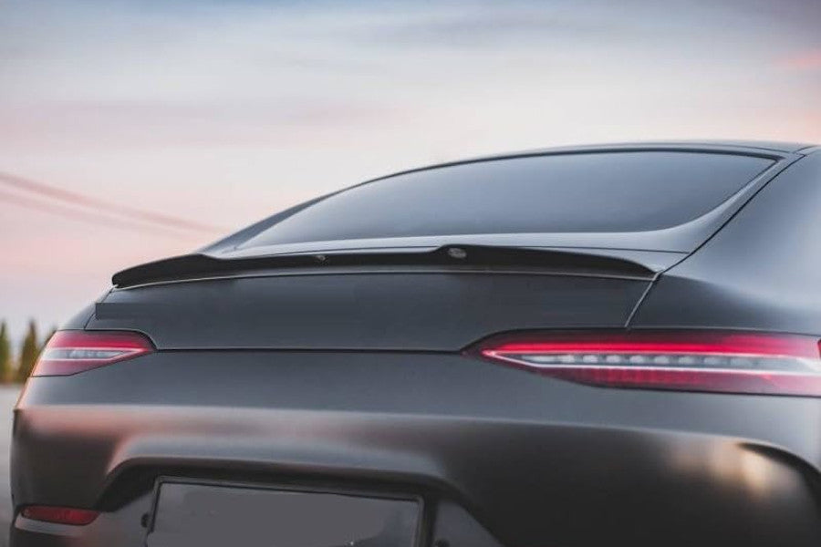 Mercedes AMG GT 4 porte Coupé X290 2018+ Spoiler bagagliaio nero opaco