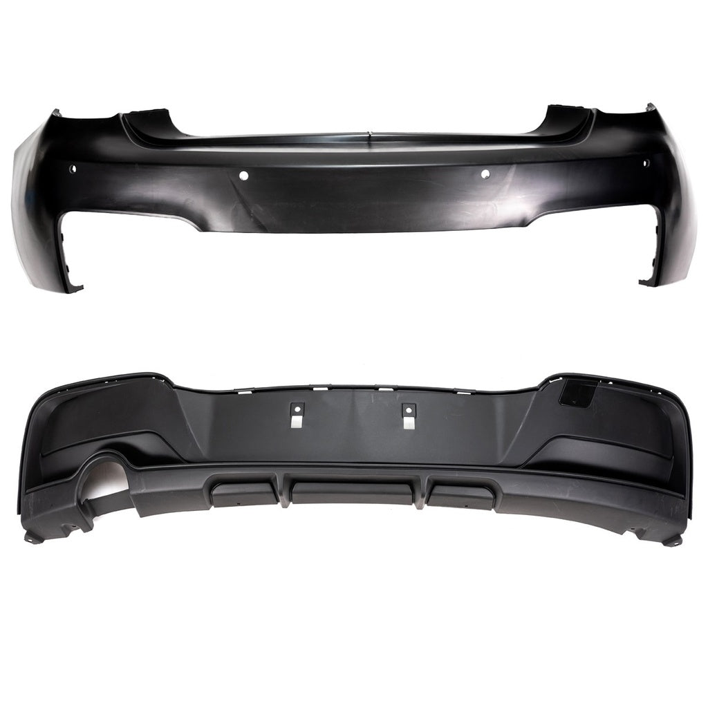 ART.6155 Paraurti posteriore adatto per BMW 1 (F20, F21) 11-15 M-Tech