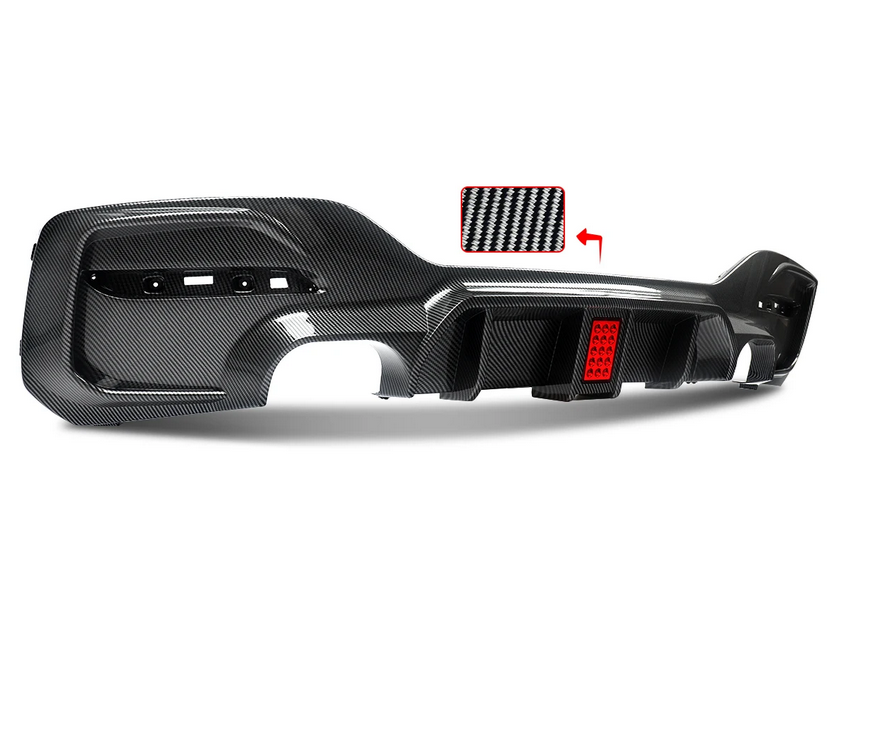 ART.5112 DIFFUSORI Carbonio BMW Serie 1 M Sport F20 F21 M135i M140i 15-18