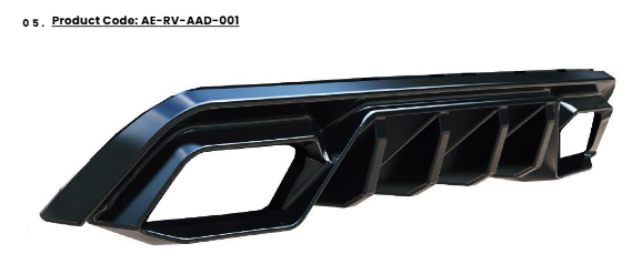 ART.2378 DIFFUSORE CUPRA LEON MK1 2020-2024