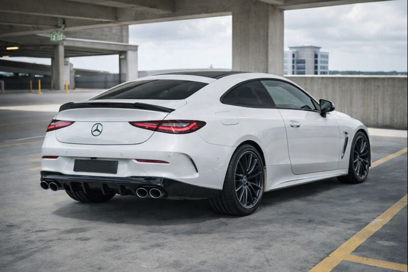 ๐ART.6906 Spoiler Nero Lucido Adatto Per Mercedes CLE Coupe C236๐