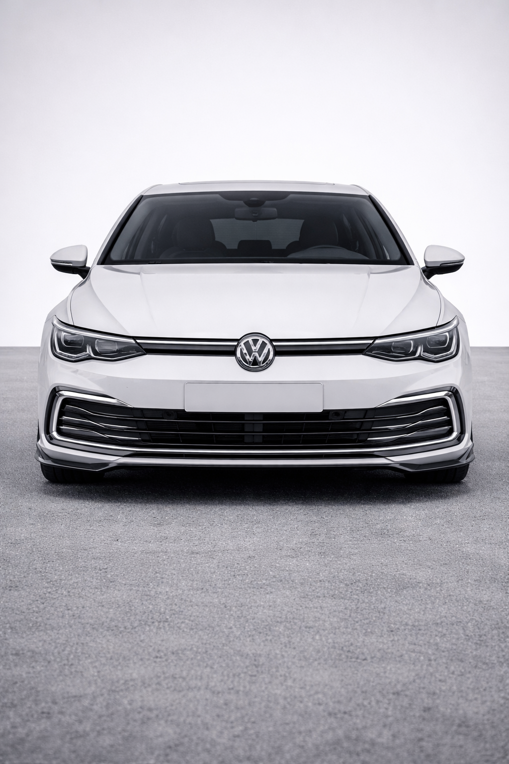 💫ART.8406 Griglia Anteriore con Striscia Luminosa Black Line LED per VW Golf MK8 R Style💫