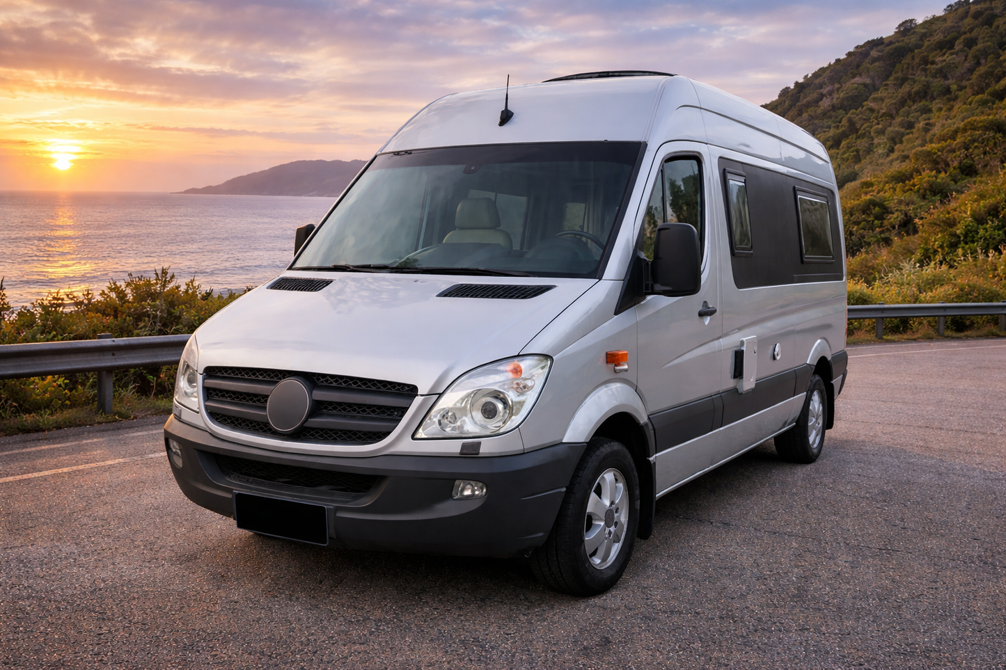 💫ART.7934 Griglia anteriore per Mercedes Sprinter W906 pre-restyling 06–13💫