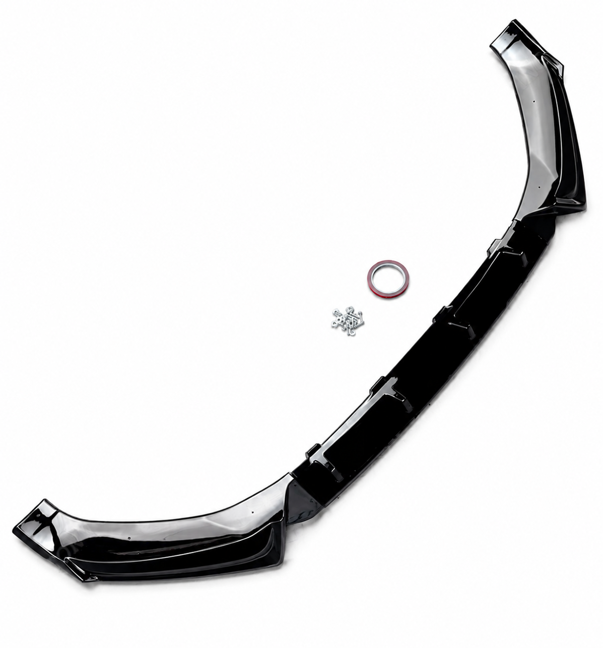 💕 Splitter Anteriore Adatto per Audi Q5 SQ5 FY S-Line 18-20 ABS Nero 💕