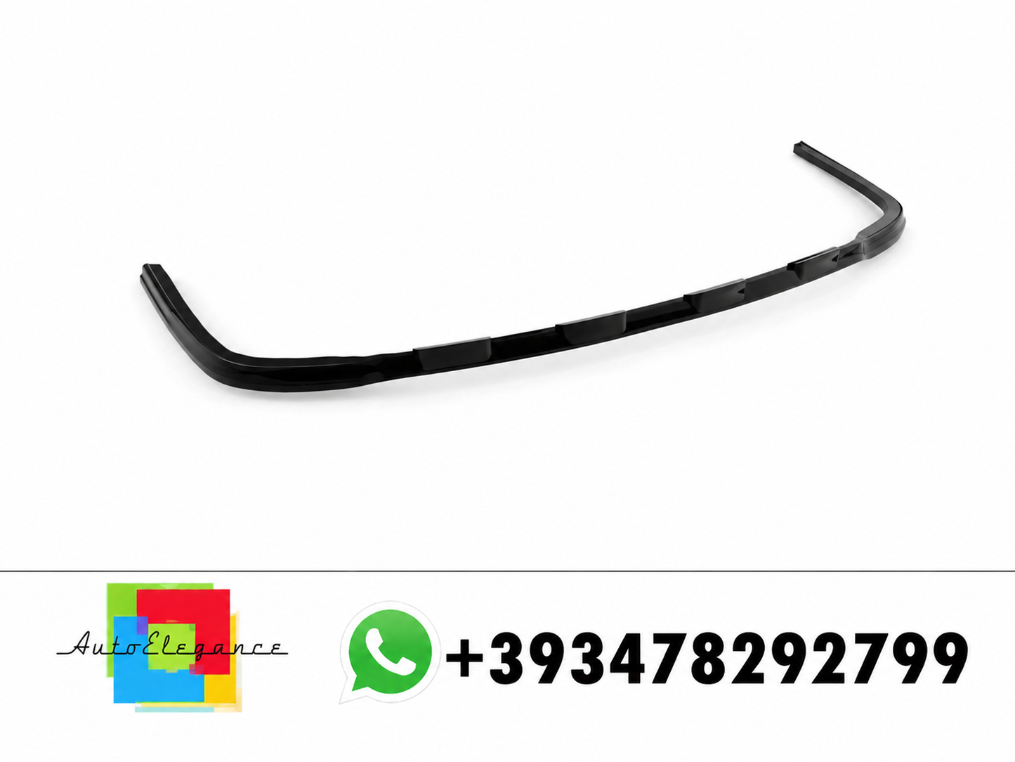 💕Splitter ANTERIORE Ford Transit Connect Mk3 Nero LUCIDO💕