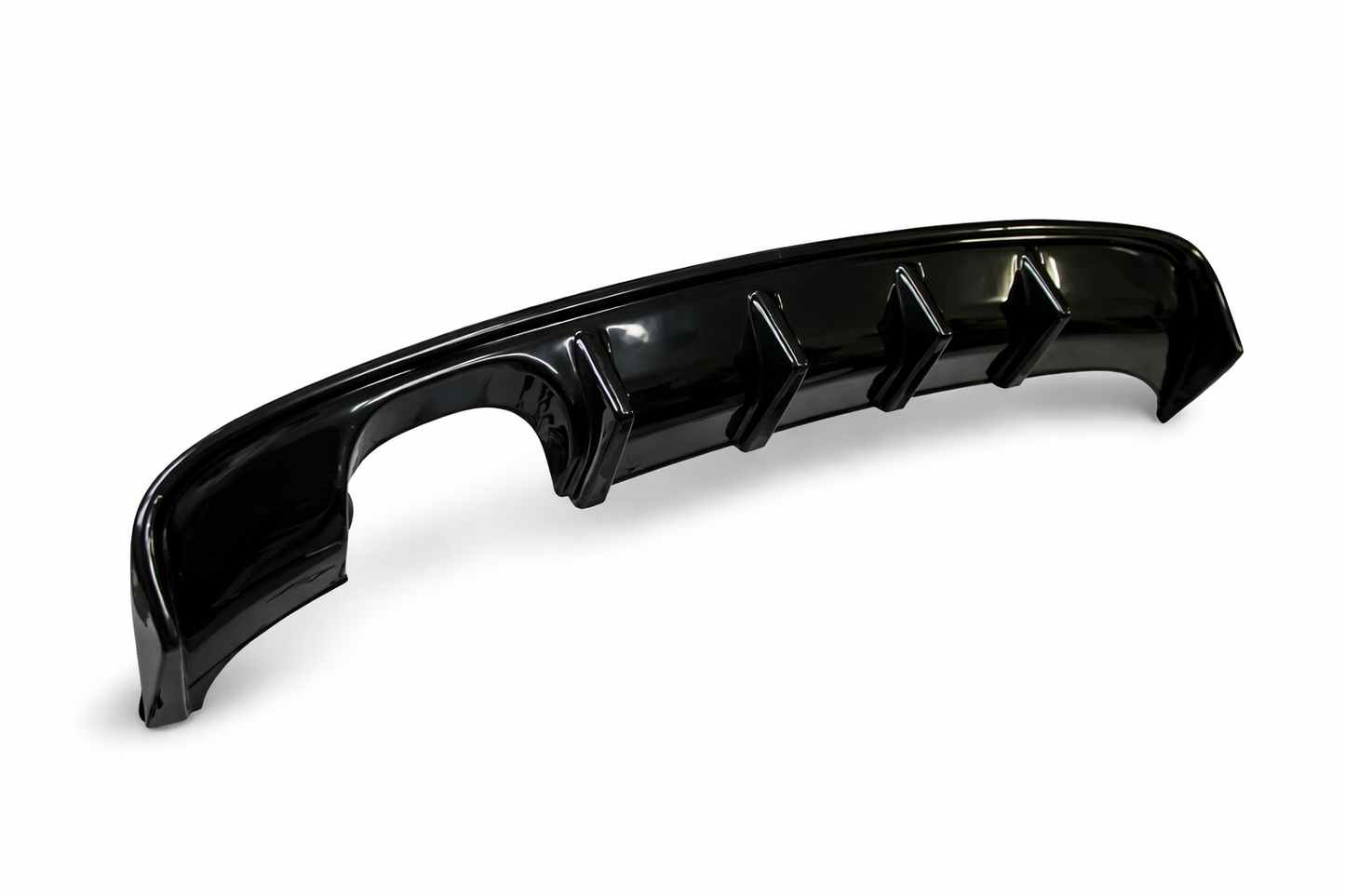 ART.0062 DIFFUSORE AUDI A3 8P 2008-2012 3/5 PORTE LOOK RS3 NERO LUCIDO