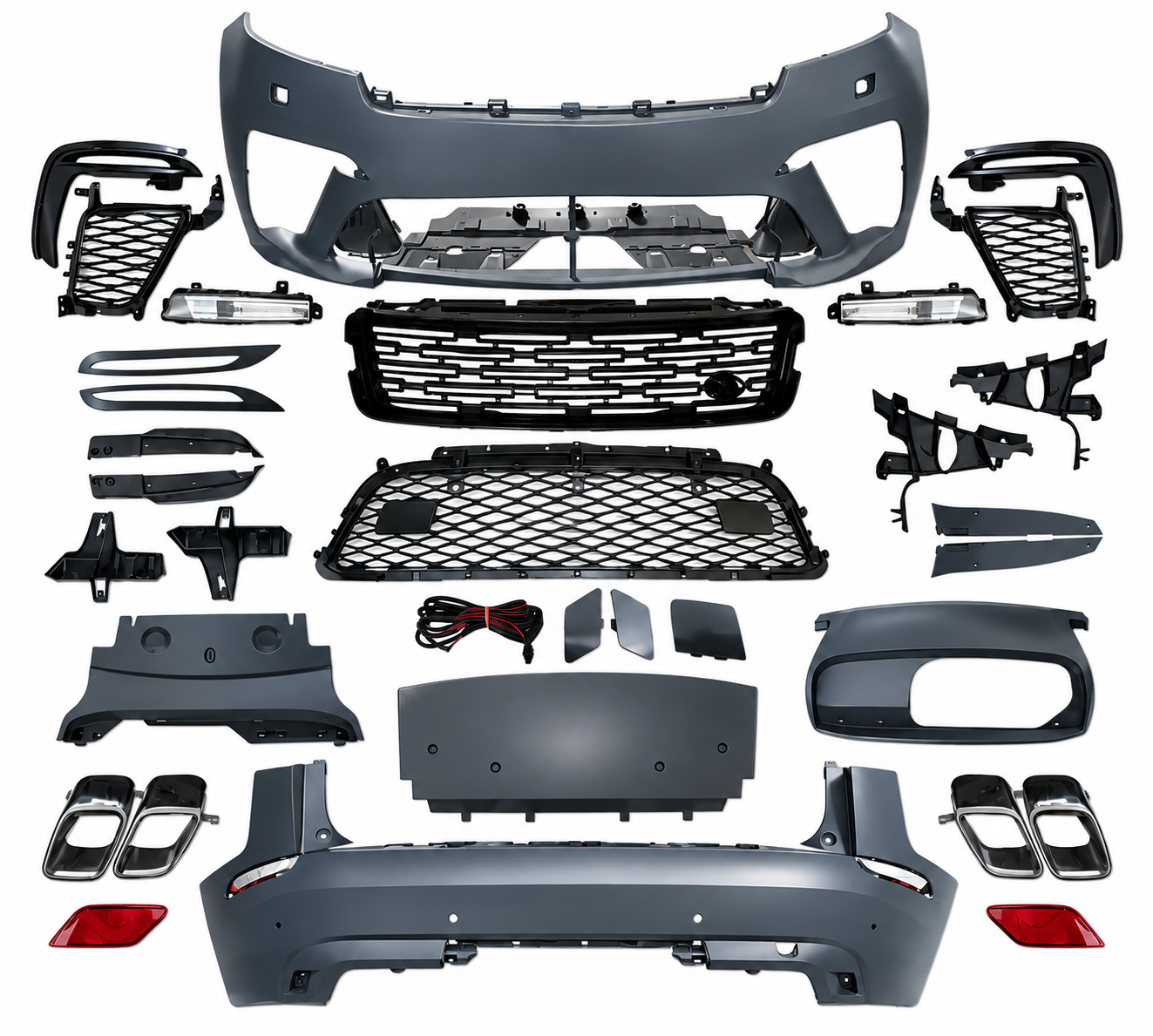 💕 Kit Allestimento Adatto per Land Rover Velar SVR Completo 💕