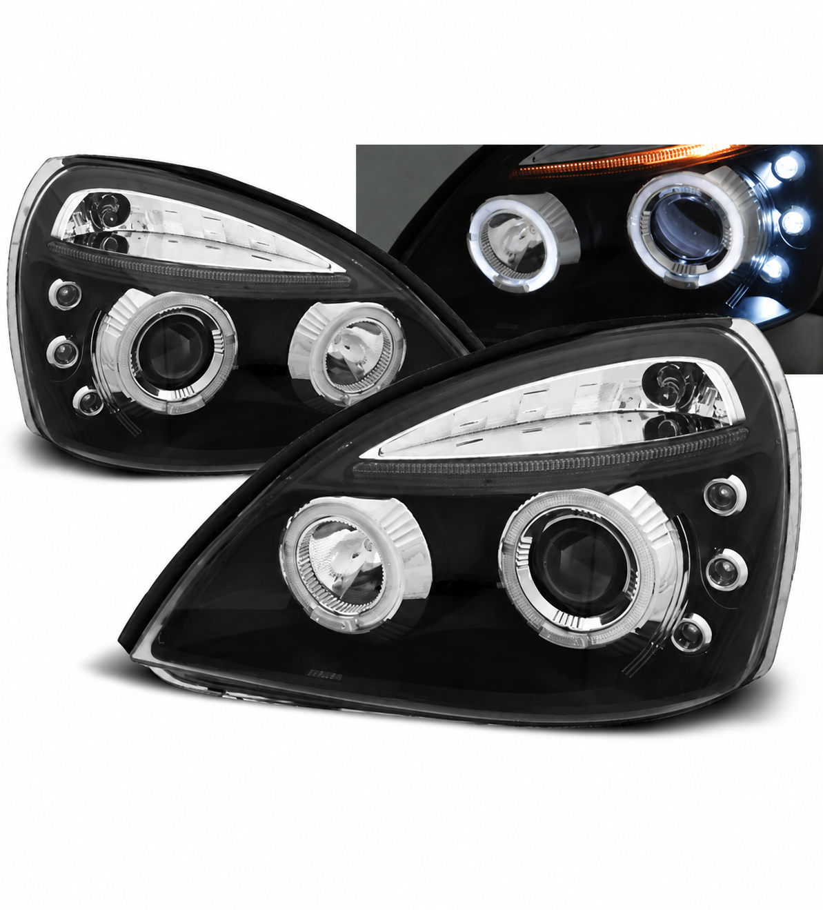BODYKIT E36 + COUPE REAR LIGHTS WITH WHITE INDICATOR