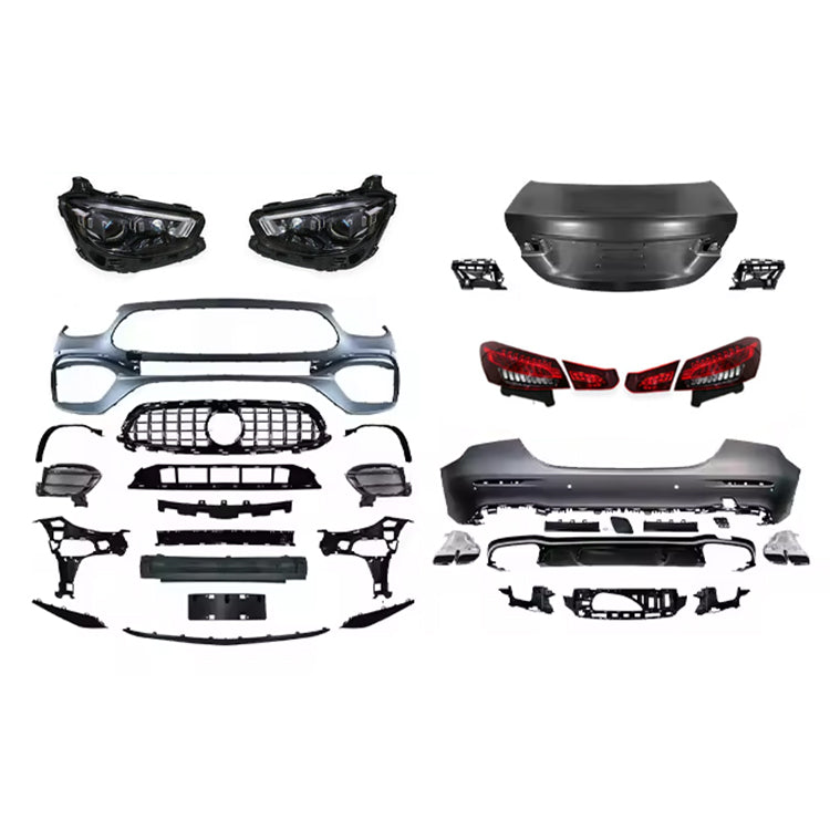 🔥BODYKIT COMPLETO PER MERCEDES E-CLASS (W213) 2016–2020 ➤ LOOK E63 FACELIFT🔥