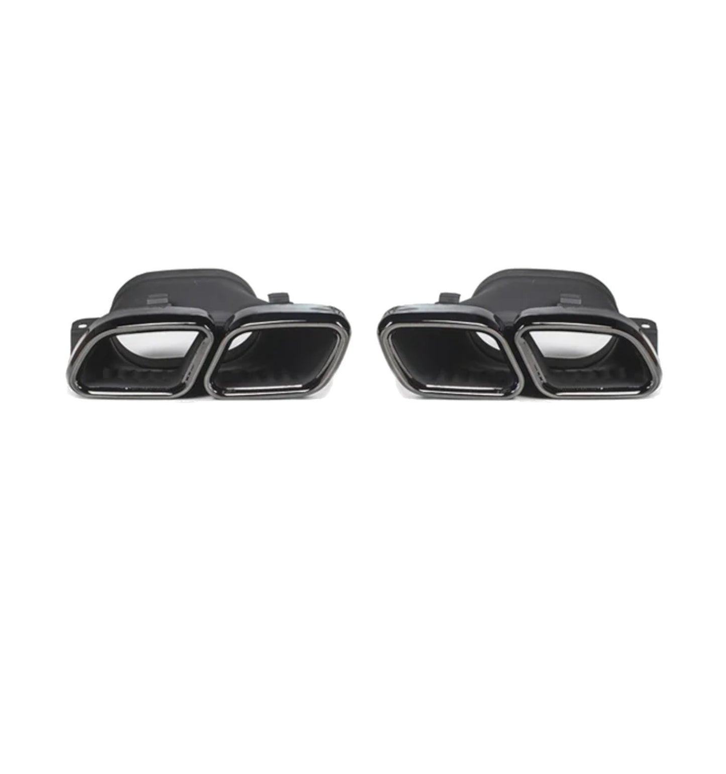 💕DIFFUSORI ADATTO PER MERCEDES GLC X253 AMG FACELIFT NERO LUCIDO 💕