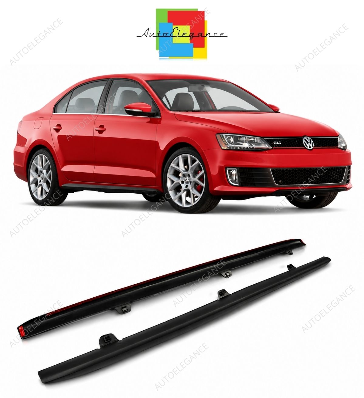 💕MINIGONNE LATERALI VOLKSWAGEN VW JETTA 11-14 LOOK GLI💕