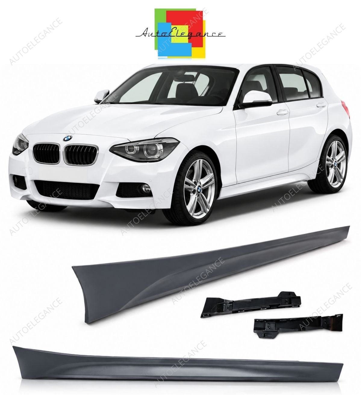 💕MINIGONNE LATERALI BMW F20 LOOK M 5 PORTE💕