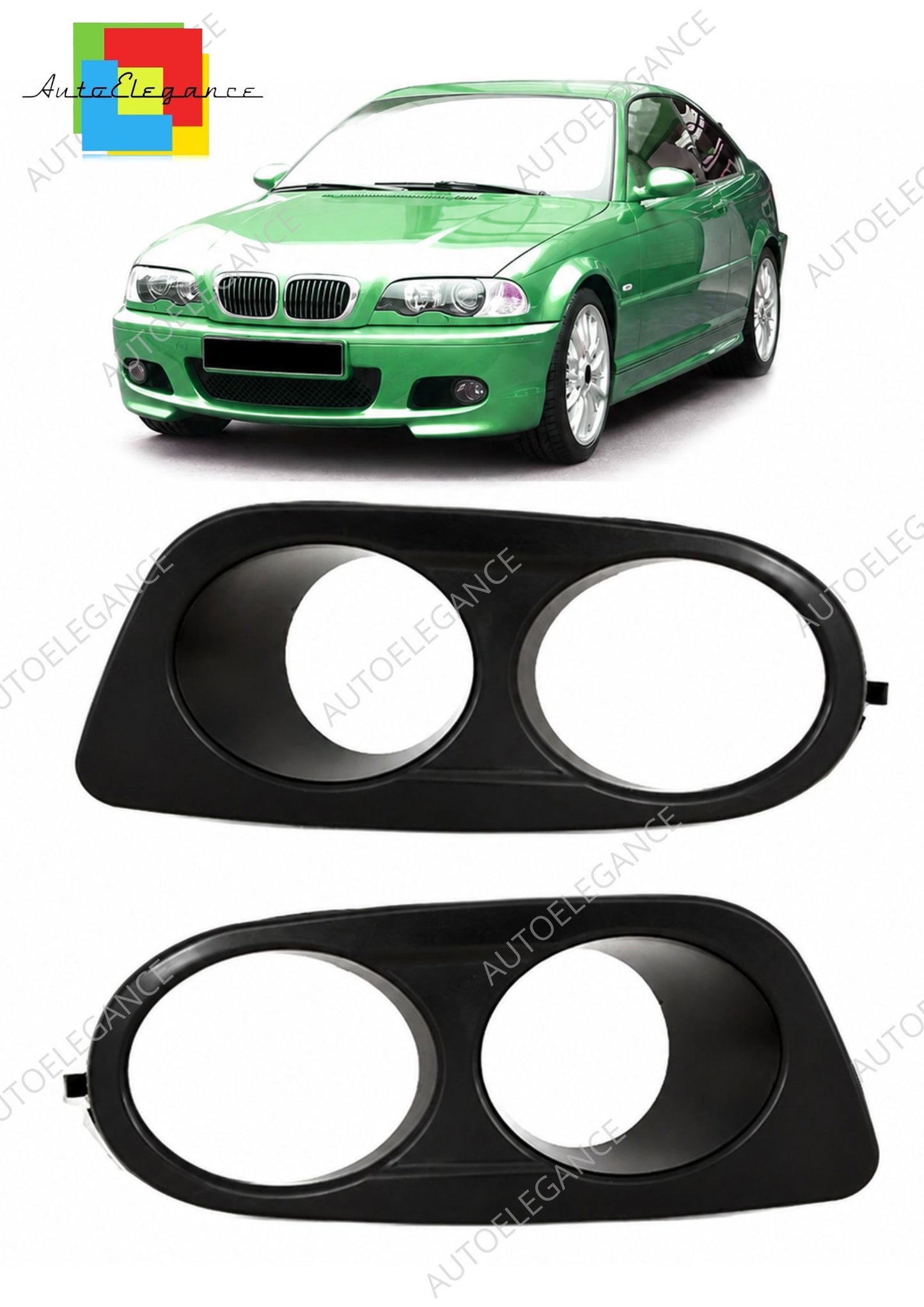 👉Coprifari Neri adatti per BMW Serie 3 E46 1998-2006👈
