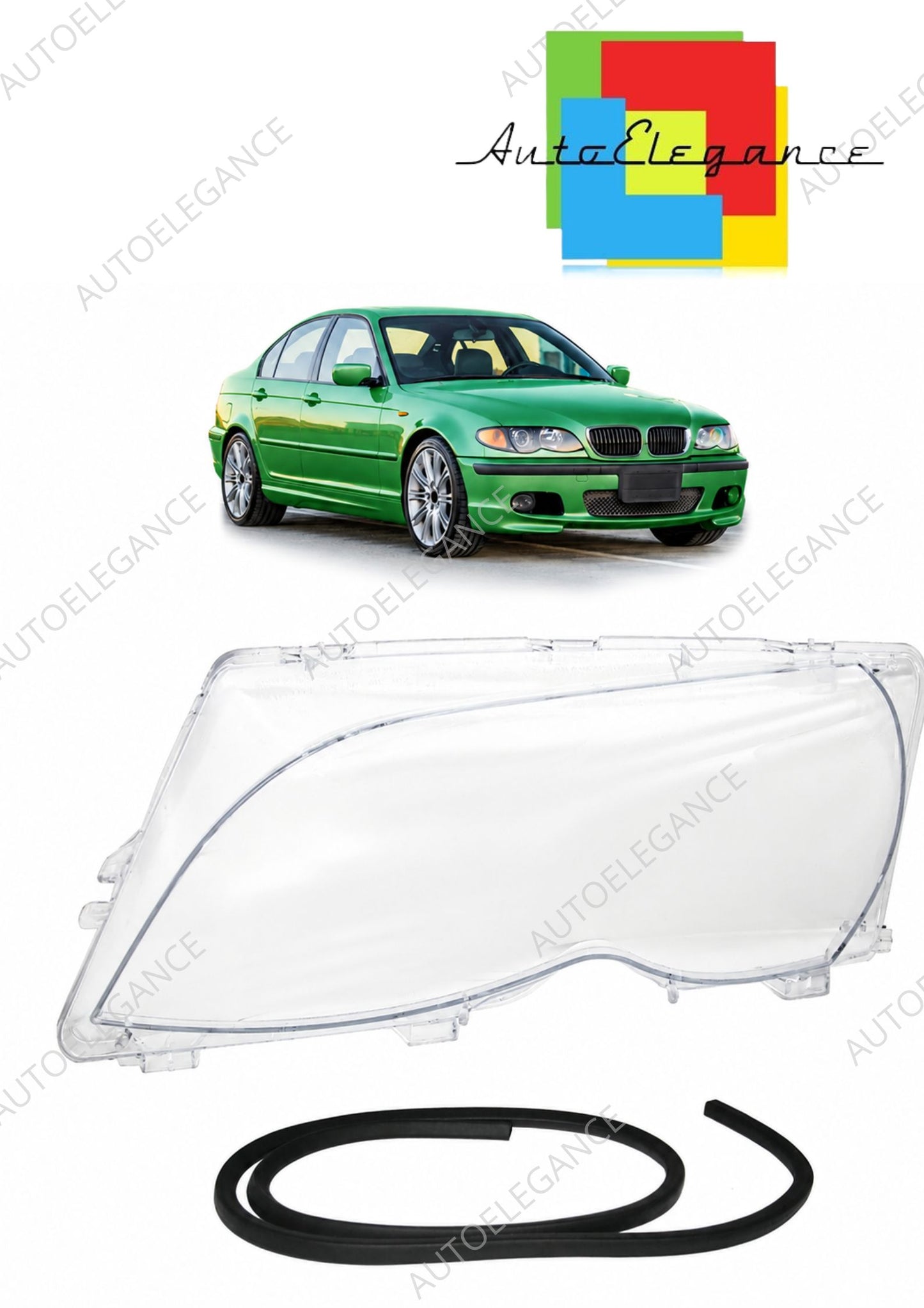 👉Lente faro sinistro adatta per BMW Serie 3 E46 Berlina Touring 2001-2005👈