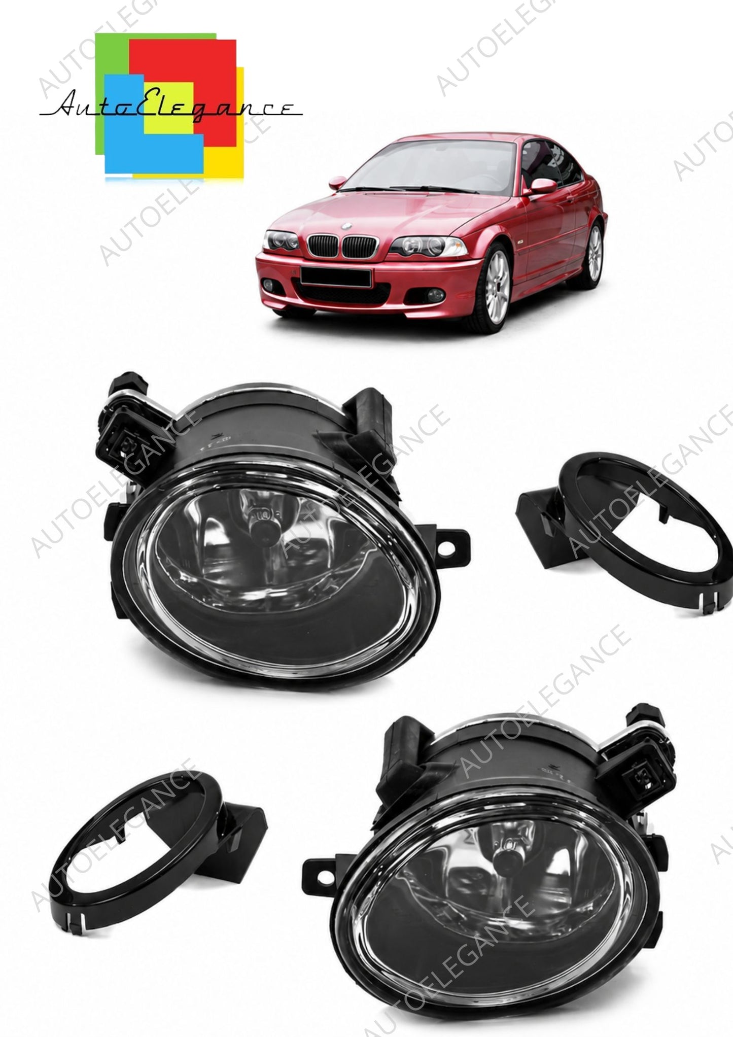 👉Set di fari fendinebbia alogeni per BMW Serie 3 E46 e Serie 5 E39 95-05👈