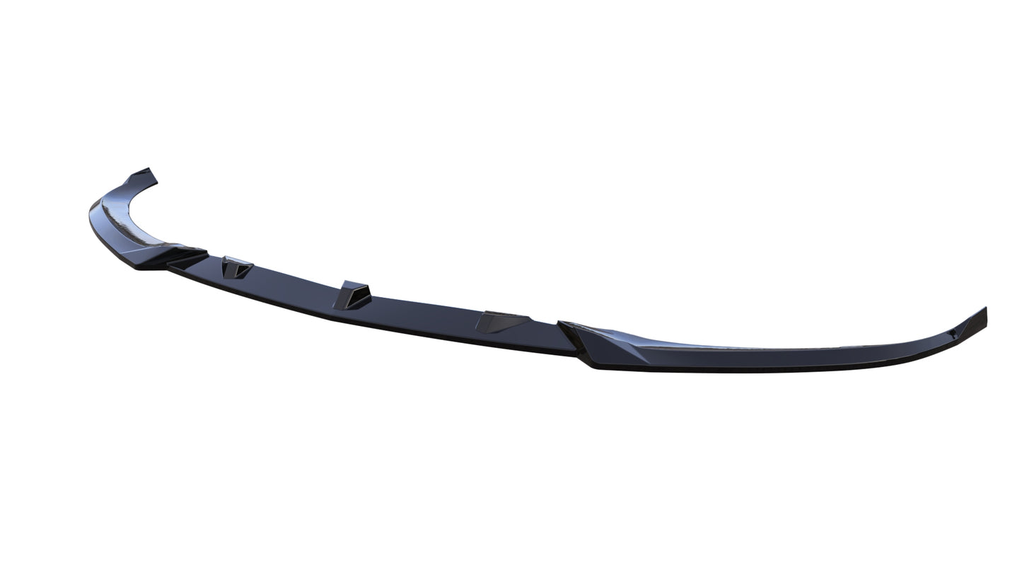 π Splitter Anteriore Adatto per Mercedes C63 C63S W205 2015-2021 Nero Lucido π