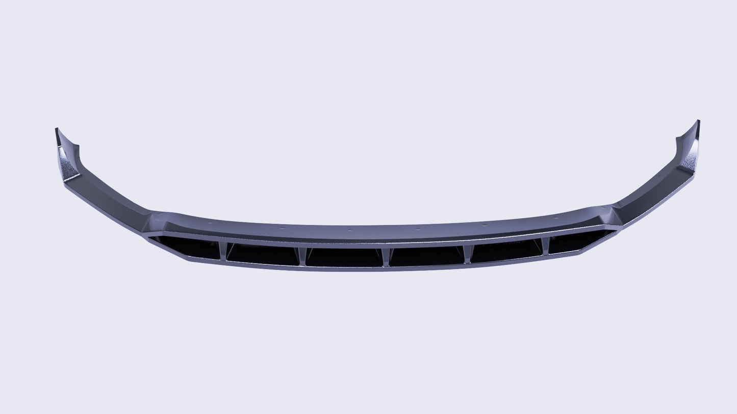 💕Splitter Anteriore Adatto per VW Transporter T6.1 2019-2021 Nero Lucido💕