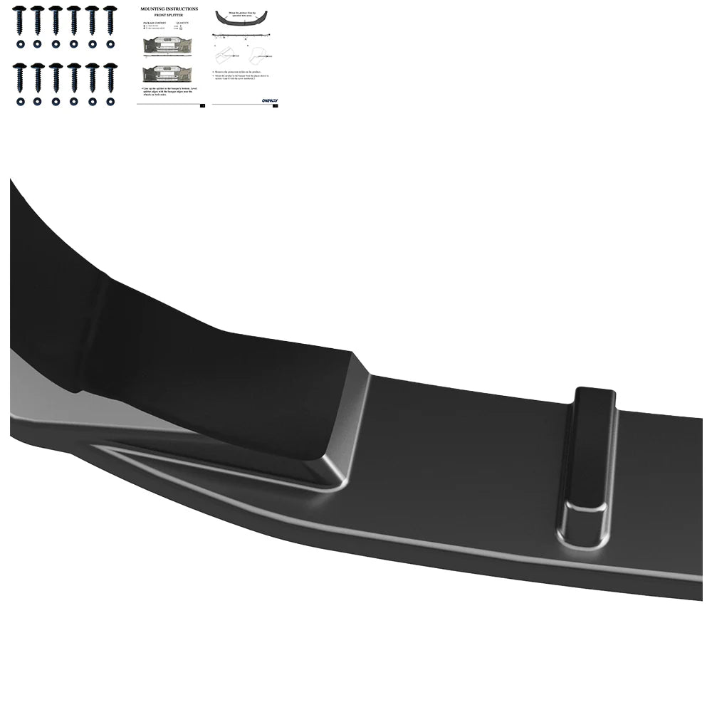 💫ART.7424 Splitter Anteriore per VW VOLKSWAGEN Golf Mk5 GTI 2003-2008💫