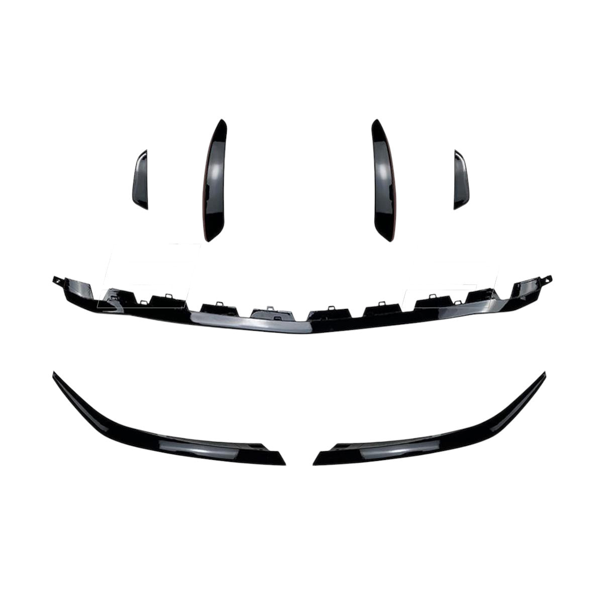 🔥BODYKIT Front Aerodynamic Fins for Mercedes A-Class (W177) Hatchback 🔥