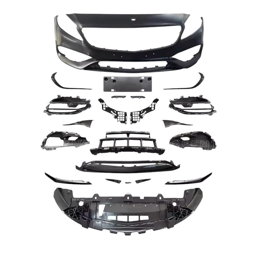 🔥Front bumper A45 AMG Facelift Look with SRA for Mercedes A-Class W176🔥