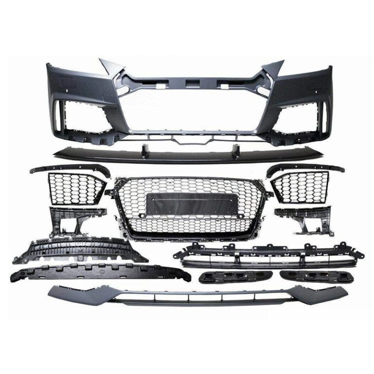 👉Paraurti anteriore Look TT RS adatto per Audi TT (FV, 8S) 2014-👈