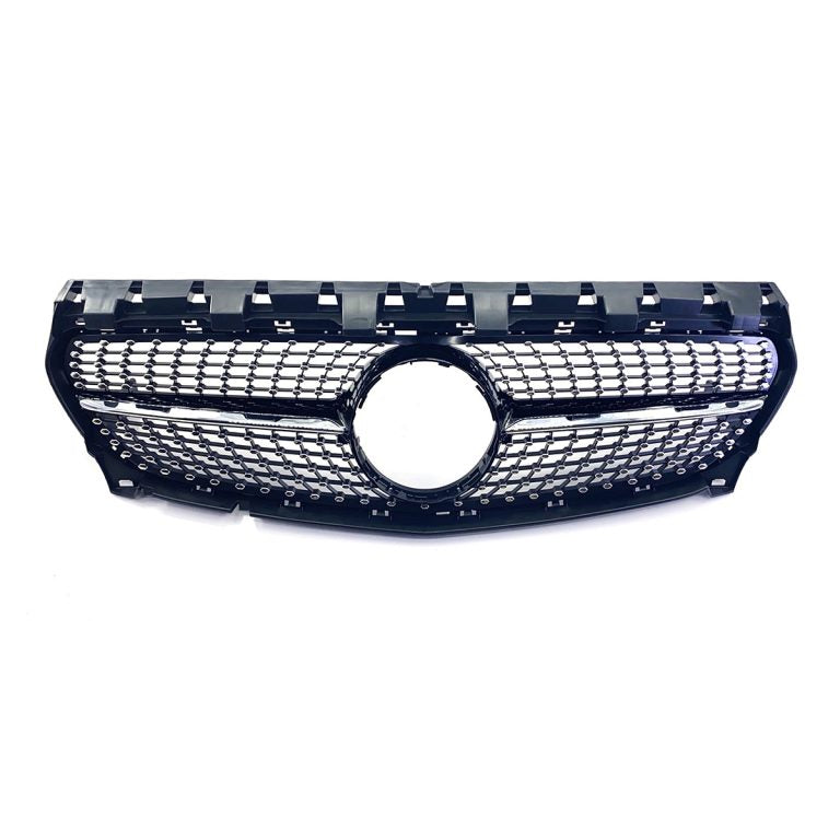 🔥ART.9398 GRIGLIA ANTERIORE A DIAMANTE PER MERCEDES CLA (C117) (16-19) NERO🔥