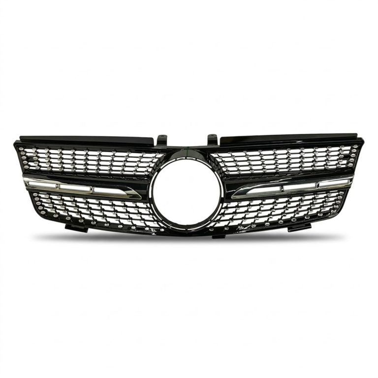 🔥ART.9387 GRIGLIA A DIAMANTE PER MERCEDES CLASSE ML (W164) (2005-2008) NERO🔥