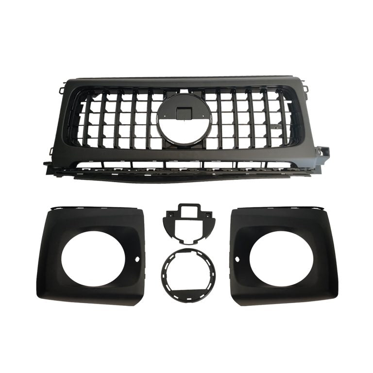 🔥ART.9389 GRIGLIA G63 AMG LOOK PER MERCEDES G W464 18-24 NERO LUCIDO🔥