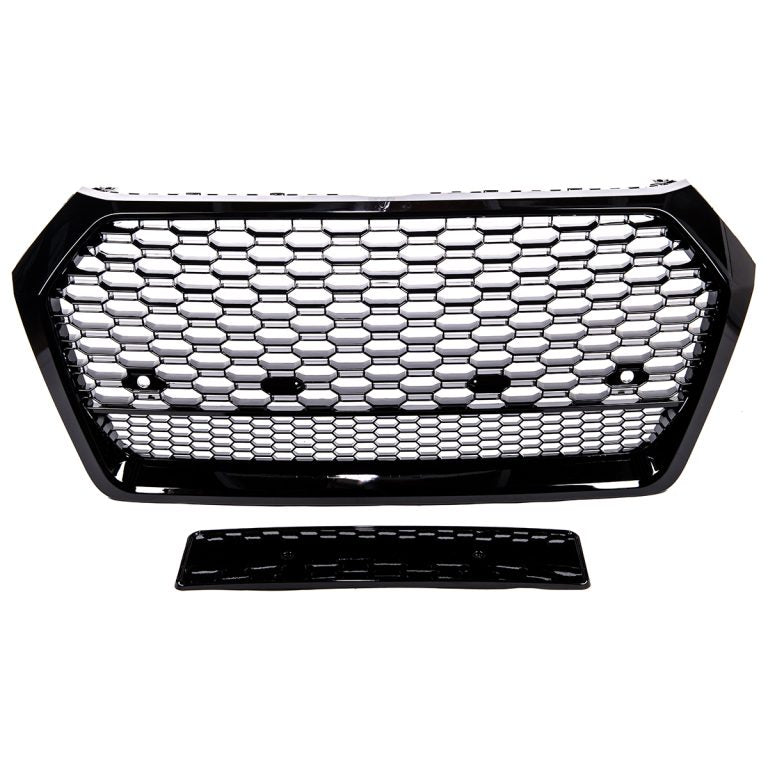 ART.3707 Griglia RS Look per Audi Q5 (FY) (2016-2020) Nero Lucido