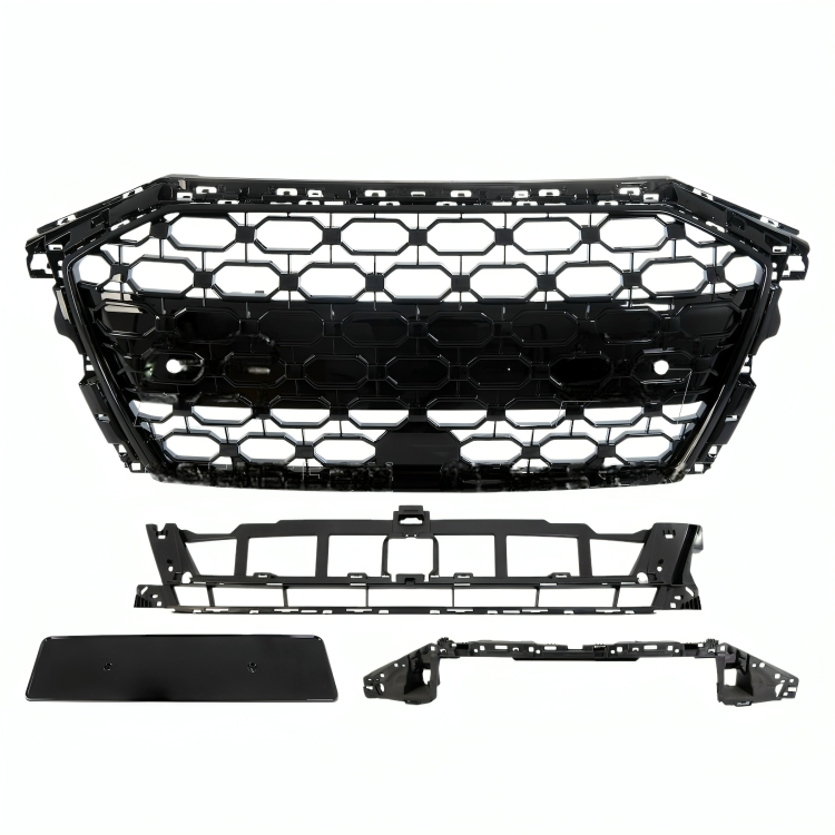 ⭐RS3 Look Front Grille for Audi A3 (8Y) Sportback Sedan (2020-On) Black ⭐