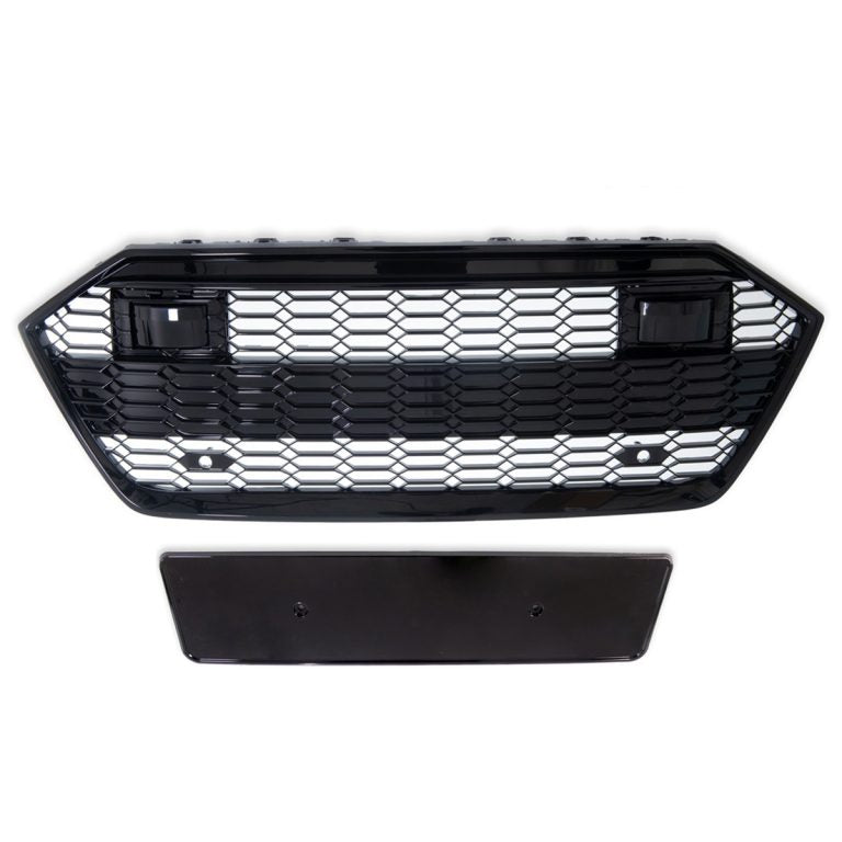 ART.3691 Griglia RS7 Look per Audi A7 (4K) (2017-On) Nero Lucido