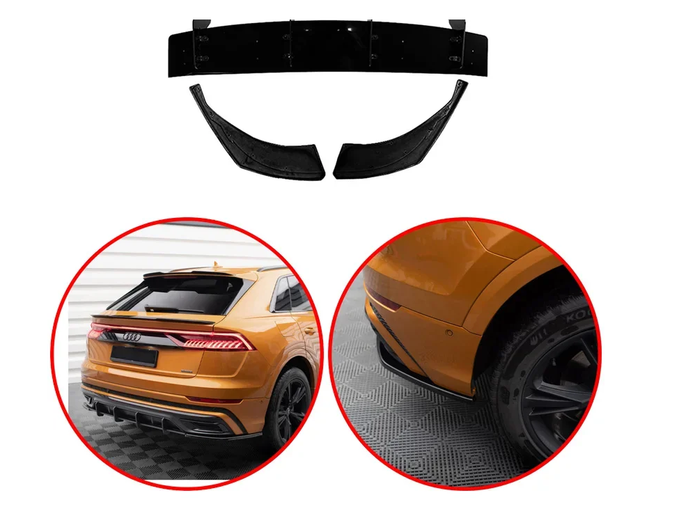 💕ART.8776 SPLITTER POSTERIORI Audi Q8 S-line 💕