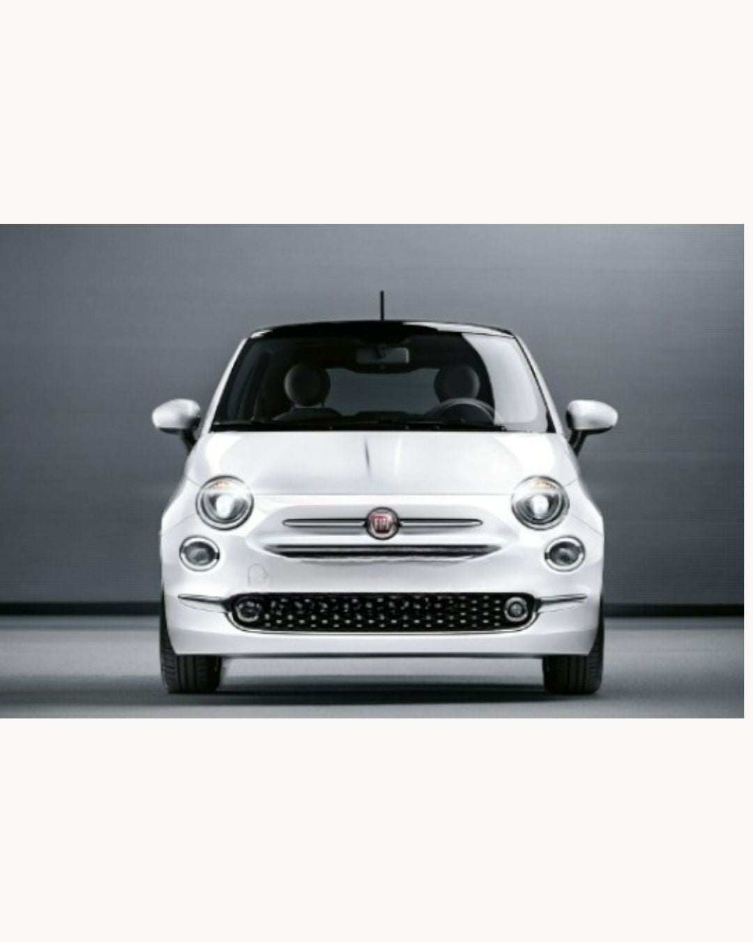 FIAT 500 H7 LED KIT 6000K WHITE 6000 LUMEN CANBUS LOW BEAM PARABOLA HEADLIGHT