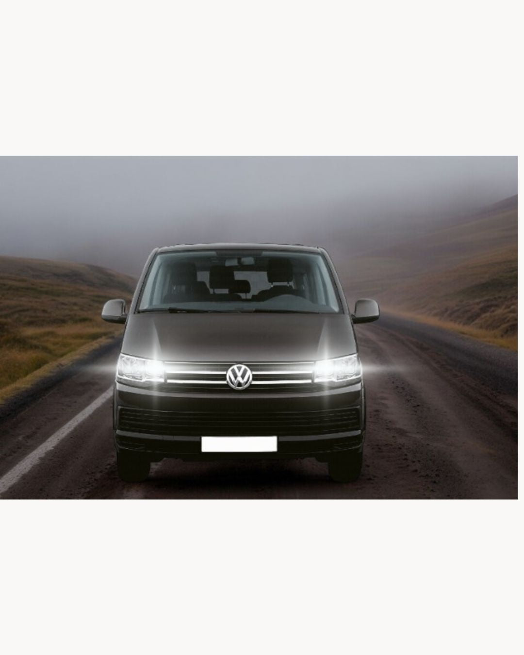 CONVERSIONE FARI FULL LED VW TRANSPORTER T4 18000 LUMEN 6000K BIANCO CANBUS