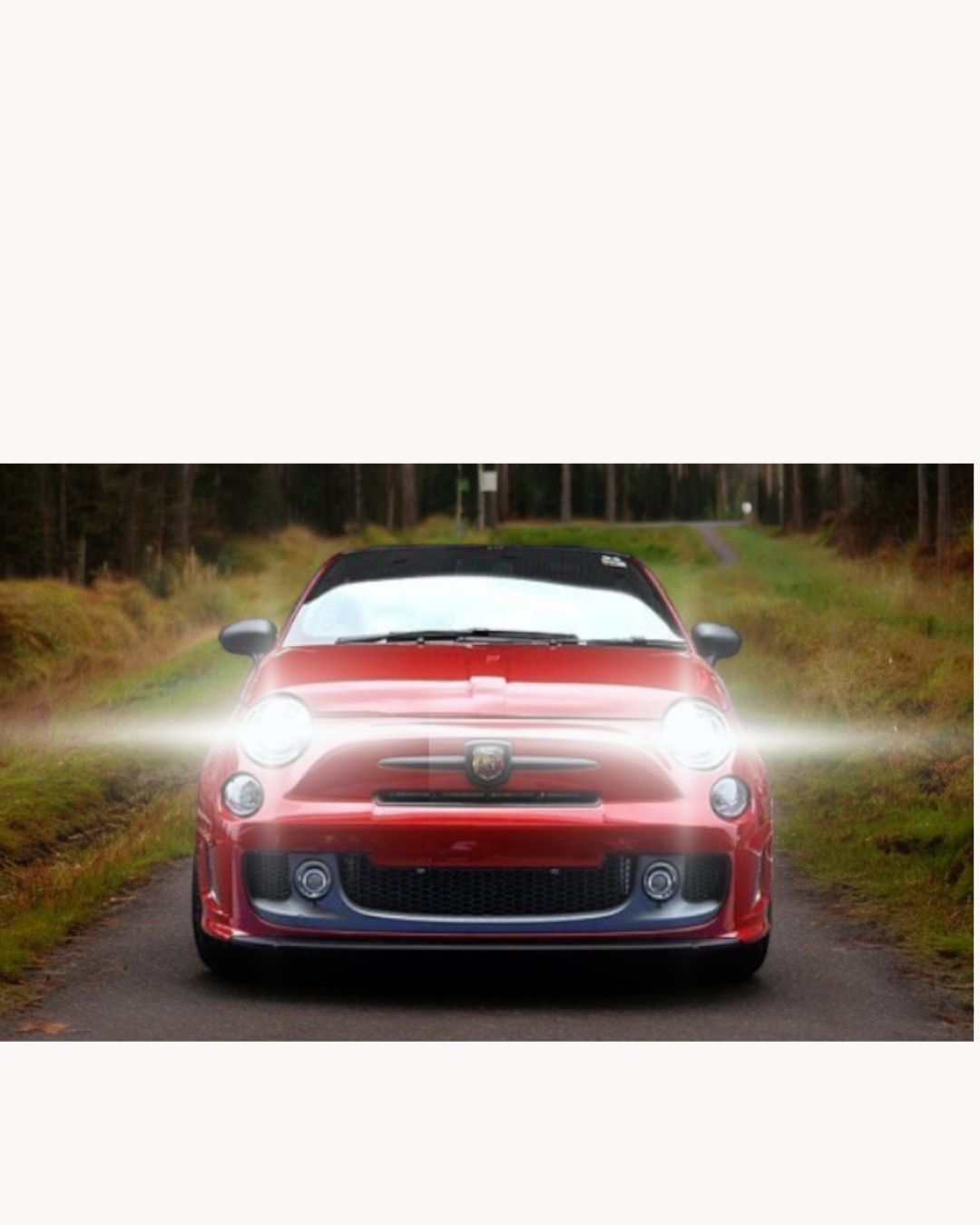 FULL LED KIT H7 6000K CANBUS LED FOR ABARTH LENTICULARS FIAT 500 595 RESTYLING
