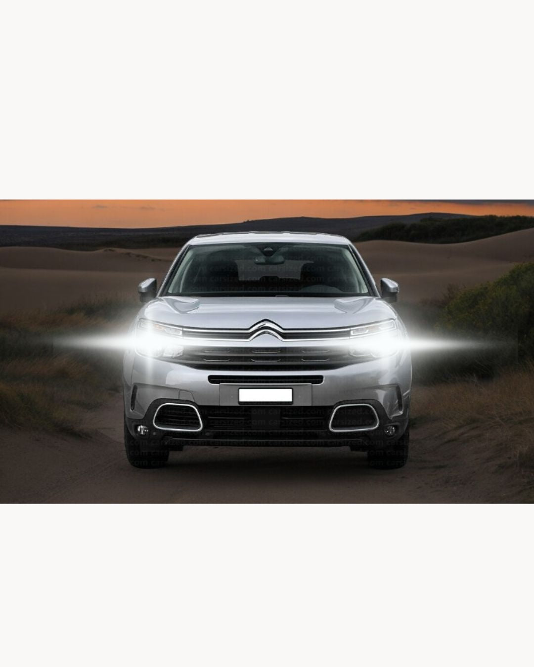 KIT LED H7 CITROEN C5 AIRCROSS 8000 LUMEN 6500K ANABBAGLIANTI CANBUS BIANCO