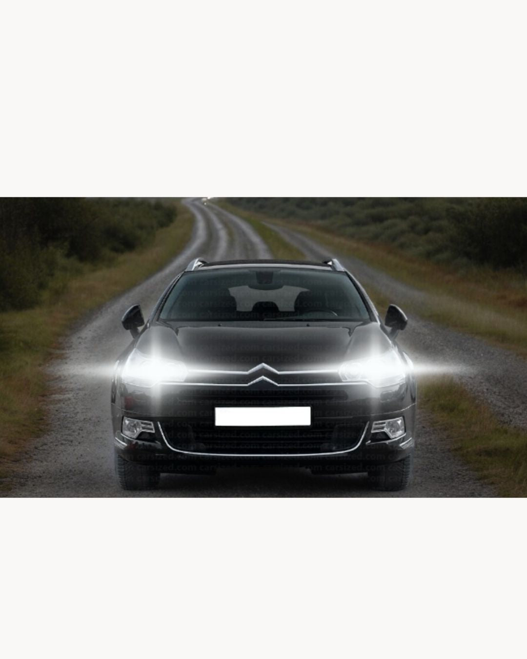 KIT LED H7 CITROEN C5 MK3 8000 LUMEN 6500K ANABBAGLIANTI CANBUS BIANCO