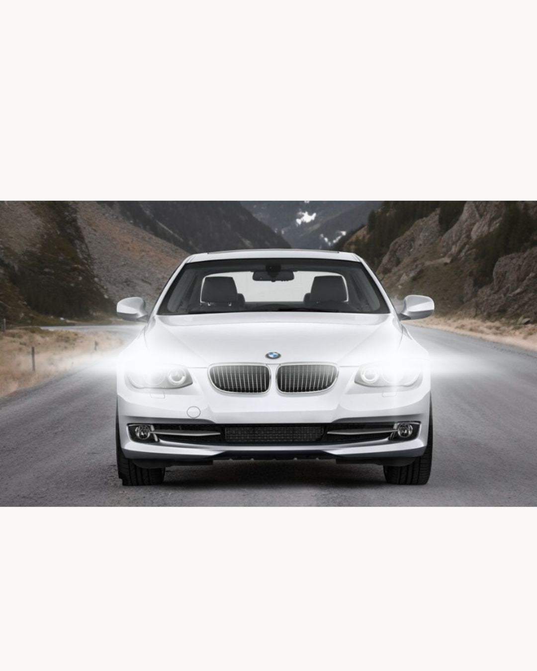 KIT LED H7 6500K FULL CANBUS 8000 LUMEN PER BMW SERIE 3 GT F34 ANABBAGLIANTI