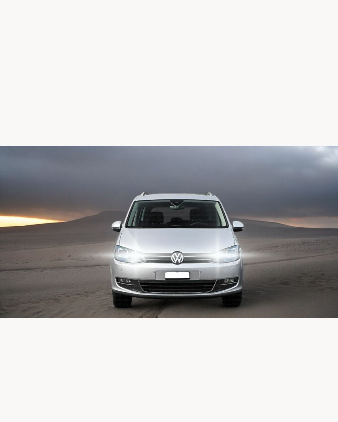H7 LED KIT FOR VW VOLKSWAGEN SHARAN 7N 6000K WHITE CANBUS HIGH BEAM