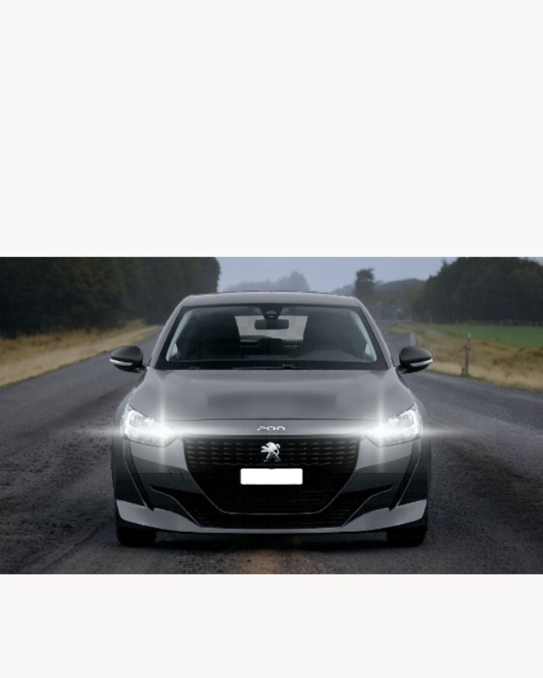 KIT LED H7 PER PEUGEOT 208 6000K BIANCO 6000 LUMEN CANBUS ABBAGLIANTI