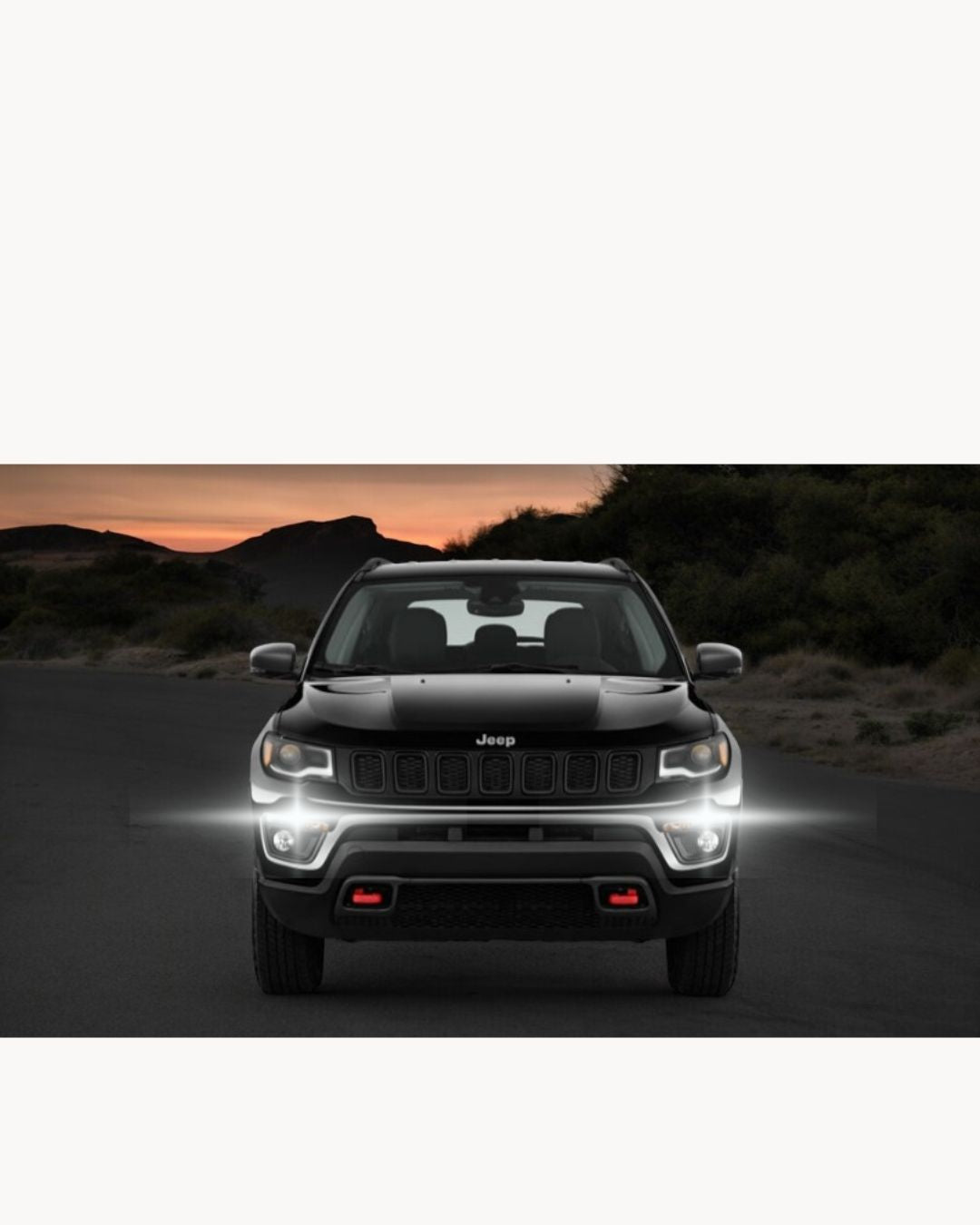 COPPIA LUCI DIURNE DRL LED PSX24W CANBUS JEEP COMPASS MK2 6000K 100% NO ERROR