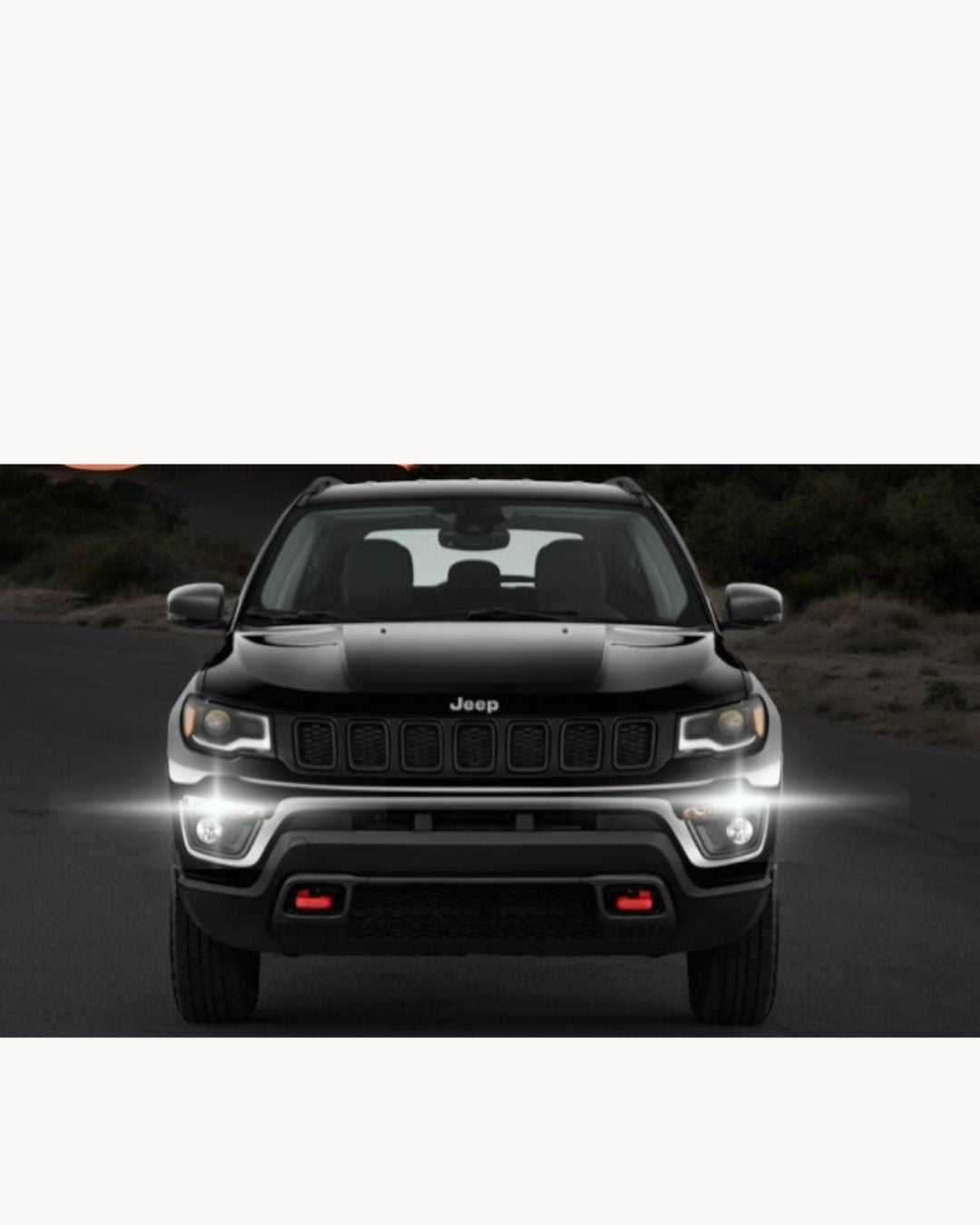 PAIR OF DAYTIME POSITION DRL LED LAMPS PSX24W JEEP COMPASS 2 CANBUS NO ERROR