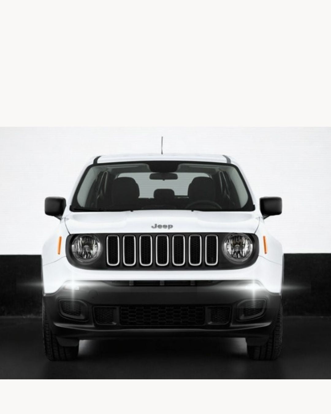 🥰COPPIA LUCI DIURNE DRL 15 LED P21W BAY15D CANBUS JEEP RENEGADE 6000K NO ERRORE