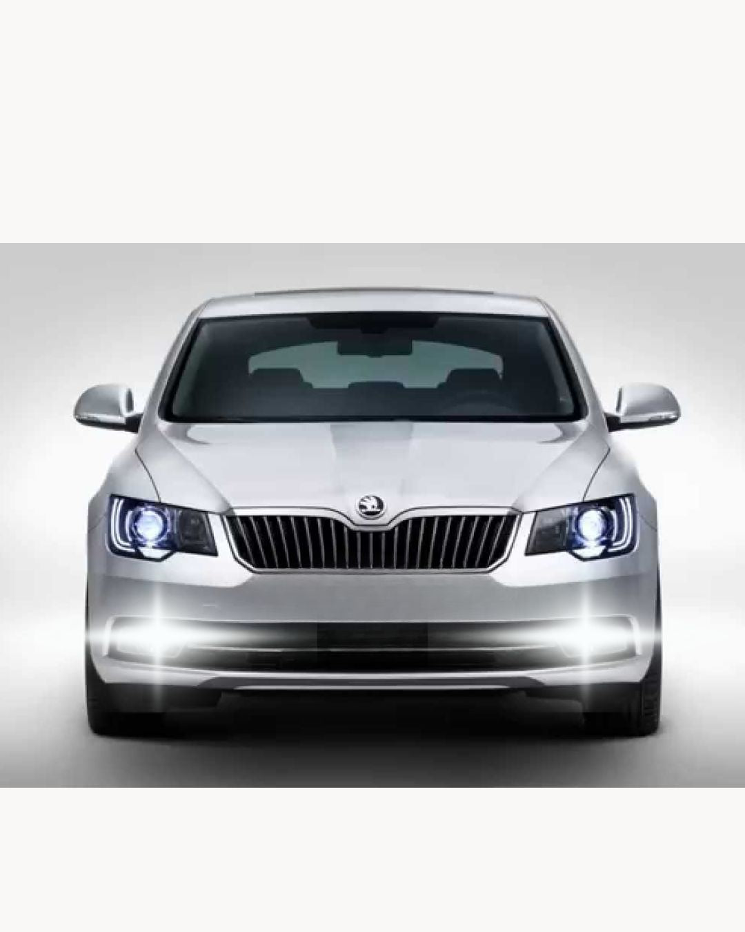 😍😍LUCI DIURNE DRL 15 LED P21W BA15S❤️❤️CANBUS SKODA SUPERB II MK2 6000K😍😍