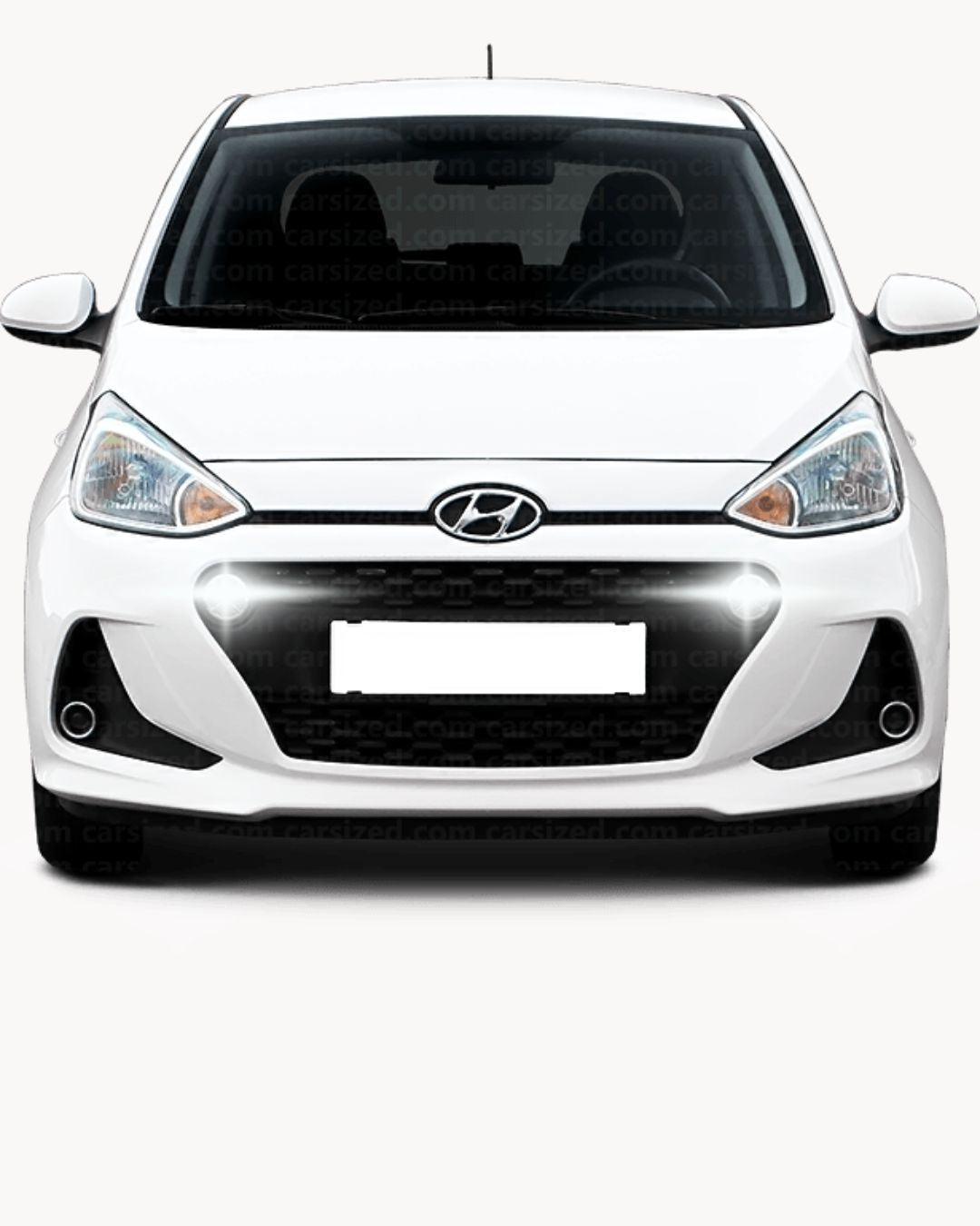 ❤️COPPIA LUCI DIURNE DRL 15 LED P21W BA15S CANBUS ❤️HYUNDAI I10 ❤️MK2 II 6000K❤️