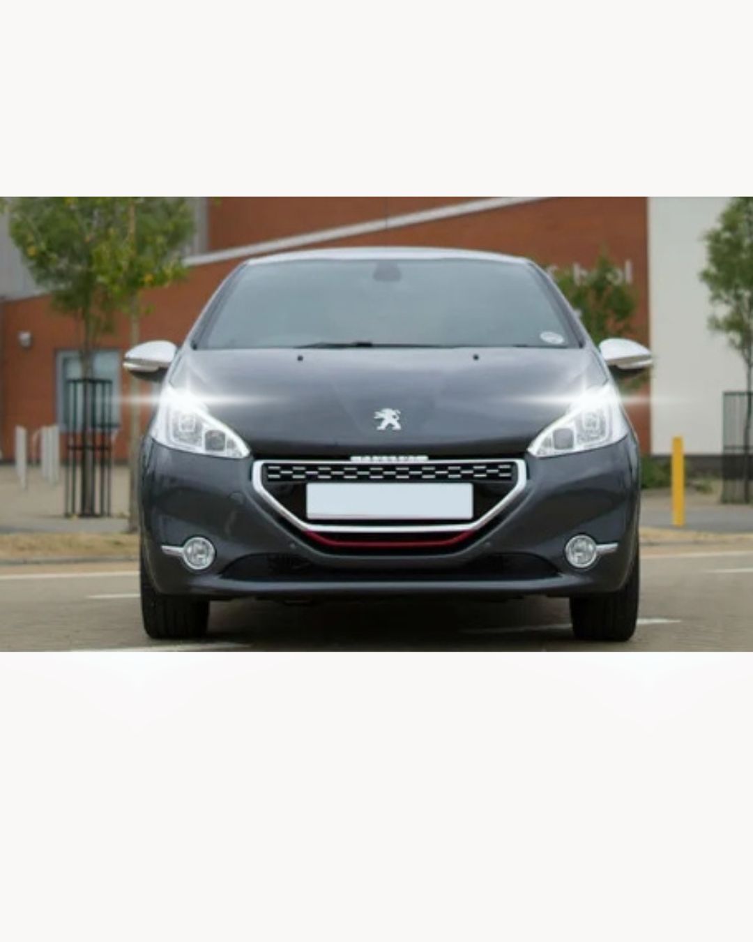 😍PAIR OF DAYTIME LIGHTS DRL LED T20 CANBUS❤️PEUGEOT 208❤️6000K WHITE 100% NO ERROR
